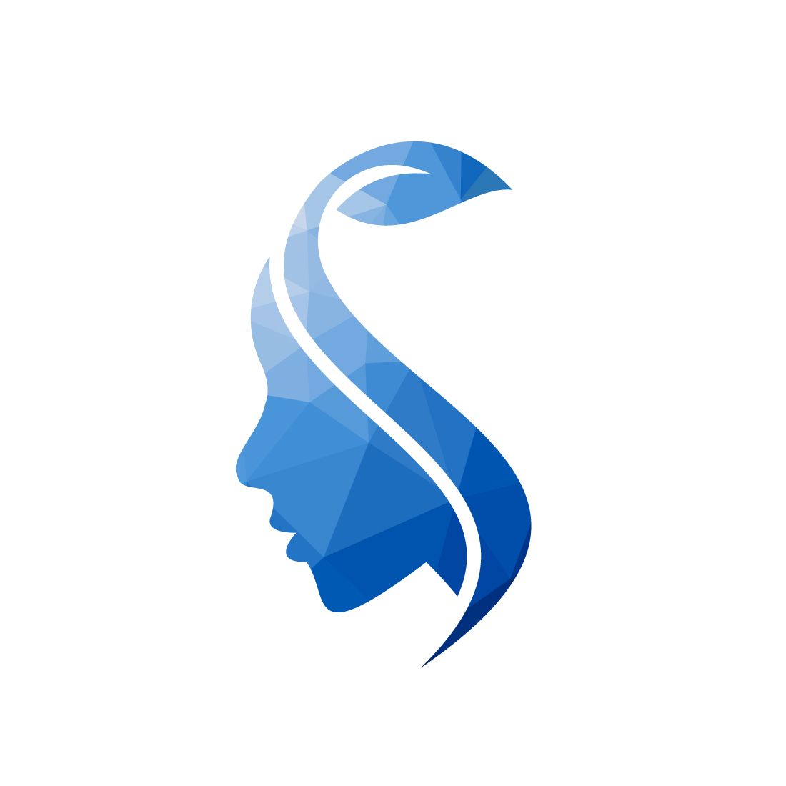 Beauty parlour, Skincare, Salon, Spa, Dermatology Clinic Flower Logo Design Vector design concept preview image.
