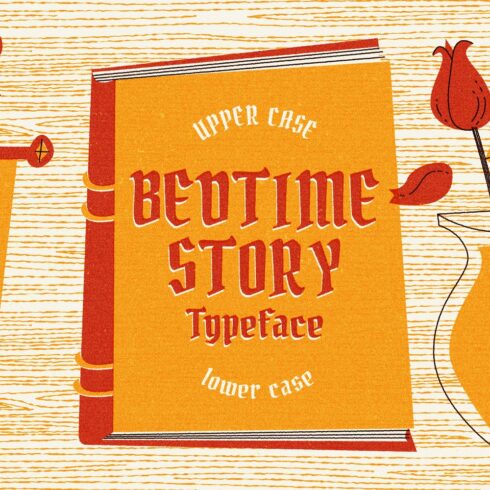Bedtime Story Typeface cover image.