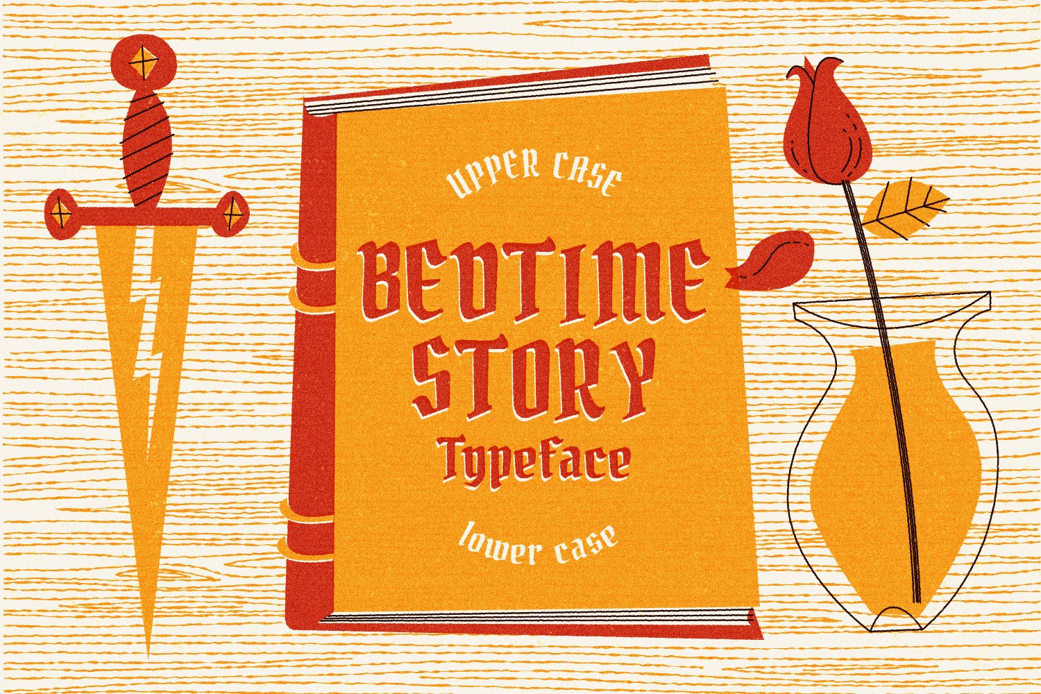 Bedtime Story Typeface cover image.