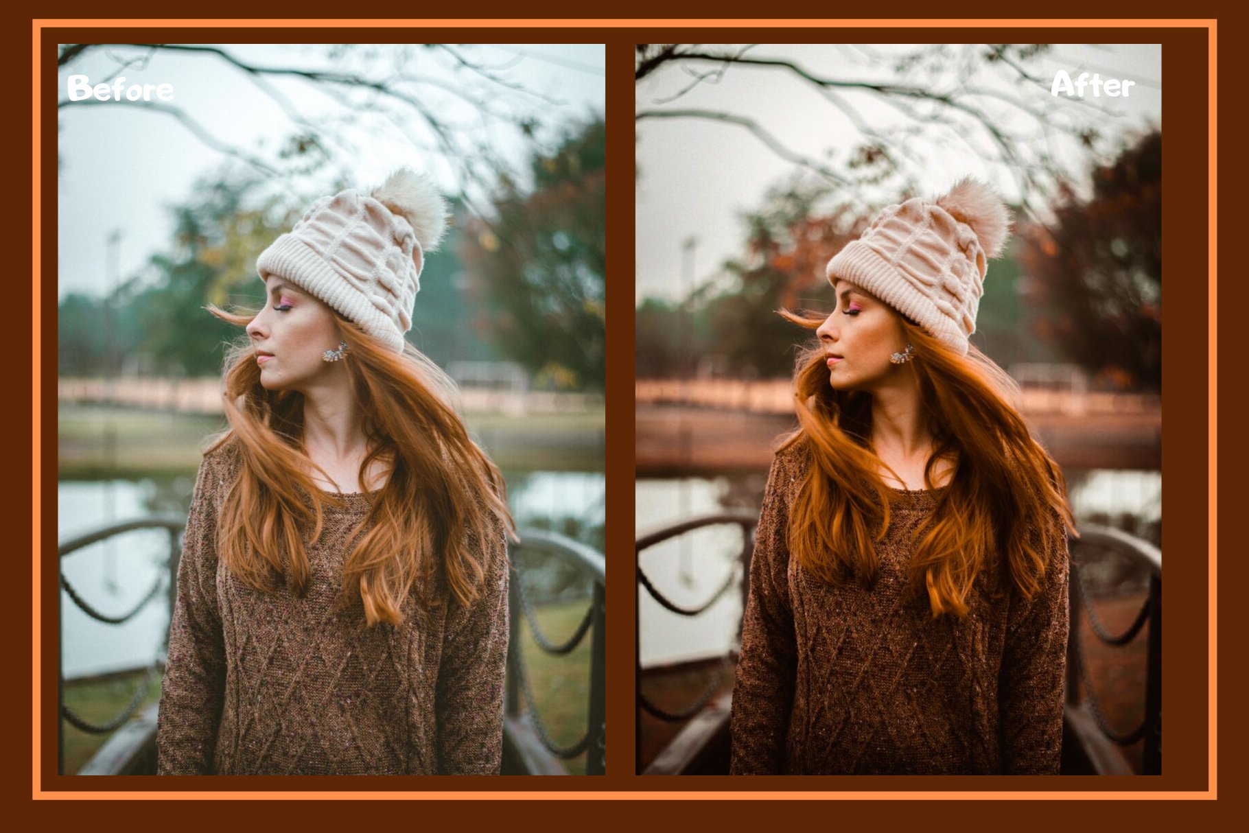 Autumn Lightroom Presets XMP/DNGpreview image.