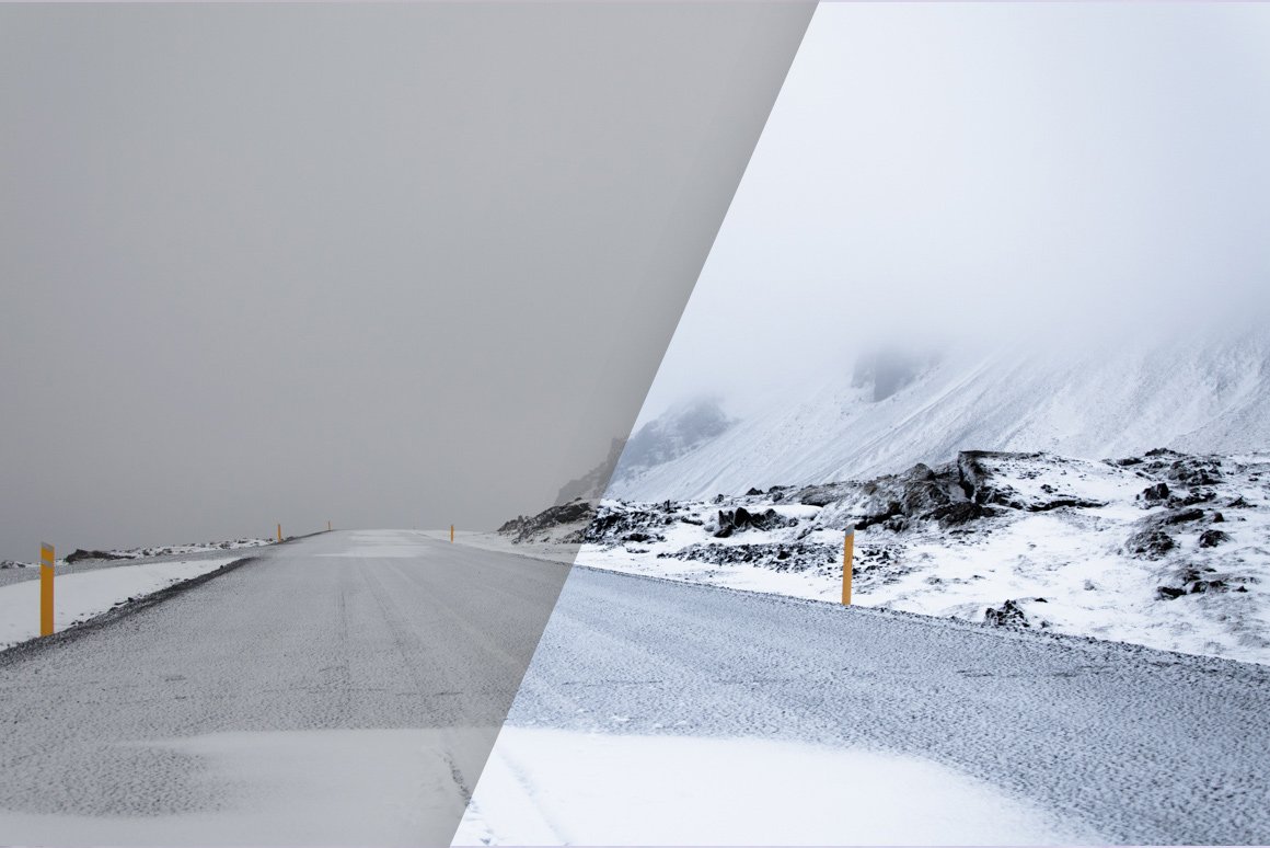 Lightroom Presets Winter Landscapespreview image.