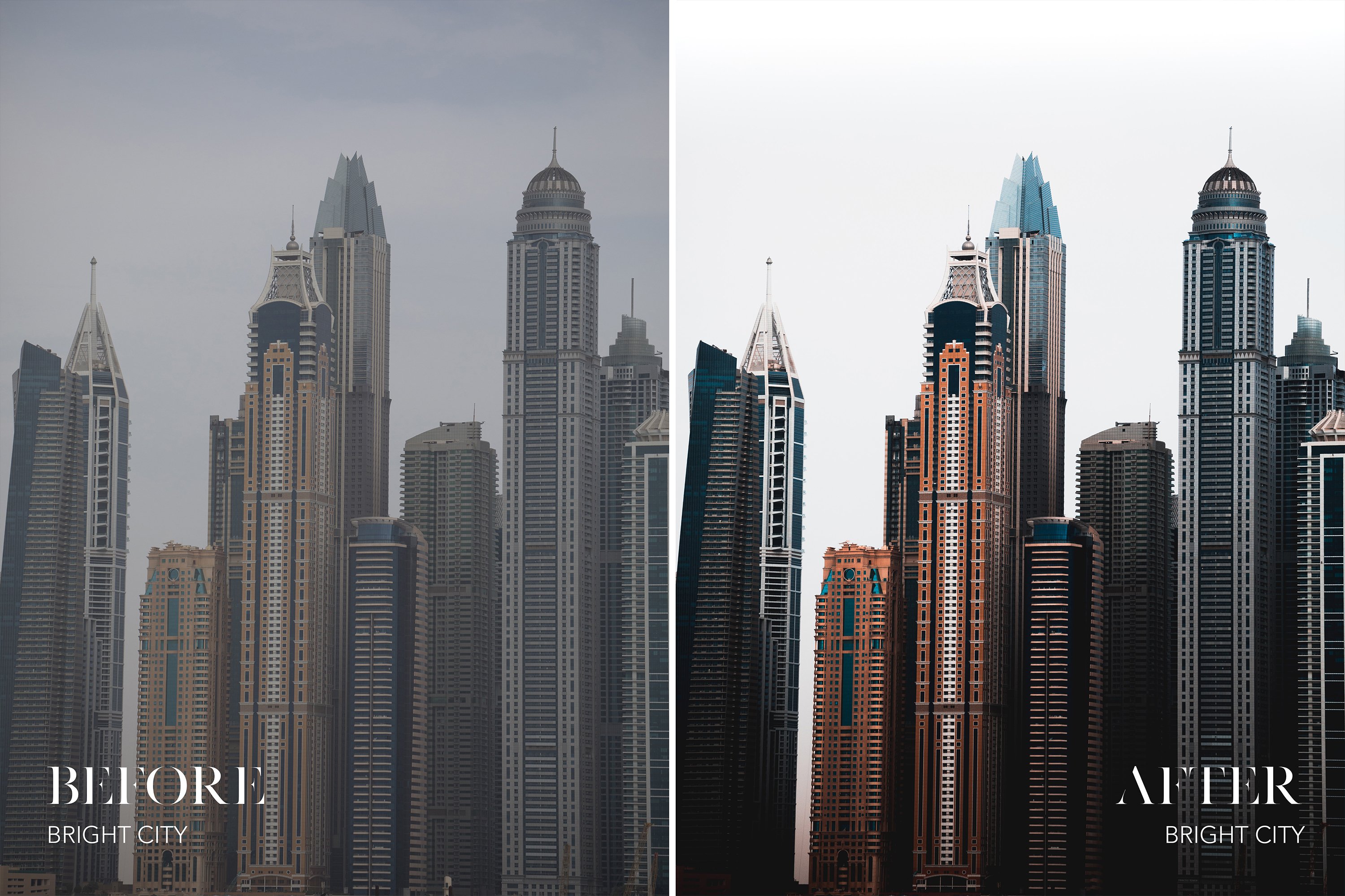 before after dubai bright citys 843