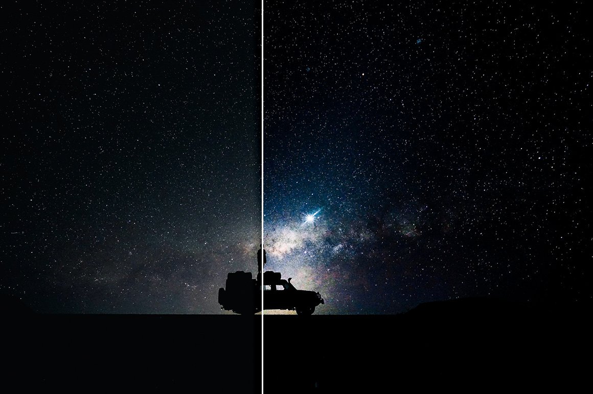 before after stars and night sky 22 561