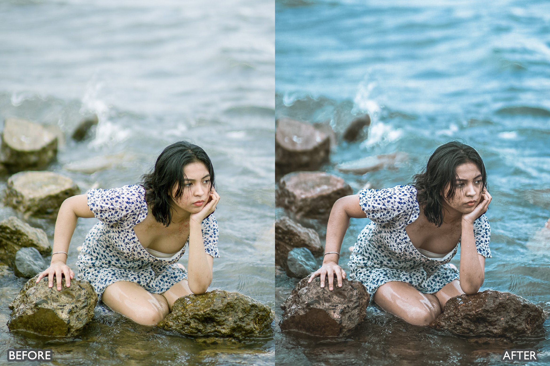 Lightroom presets for beach photospreview image.