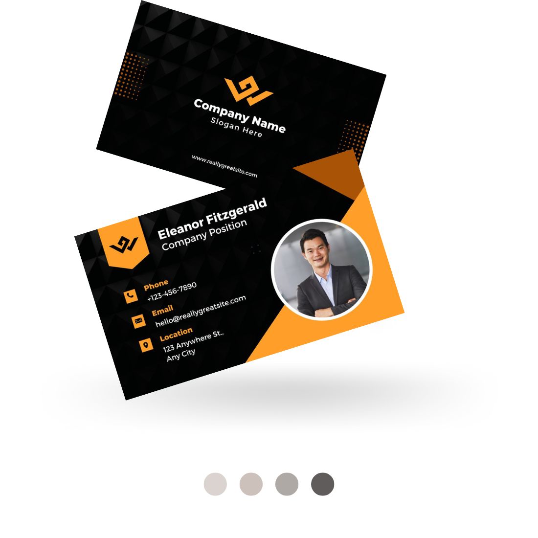 Business Card cover image.