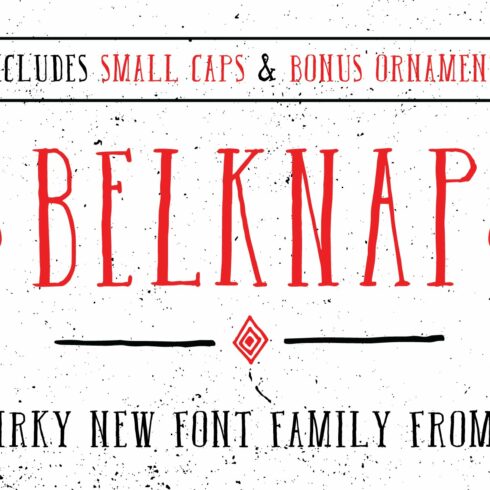 Belknap Font Family cover image.
