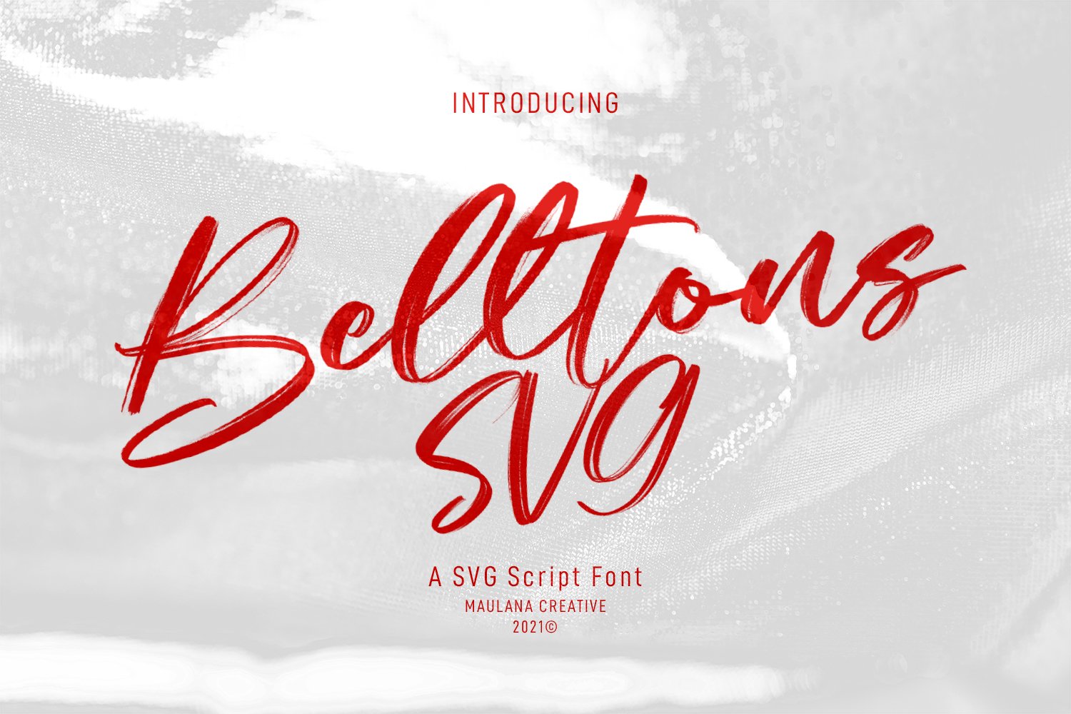 Belltons Brush Font cover image.