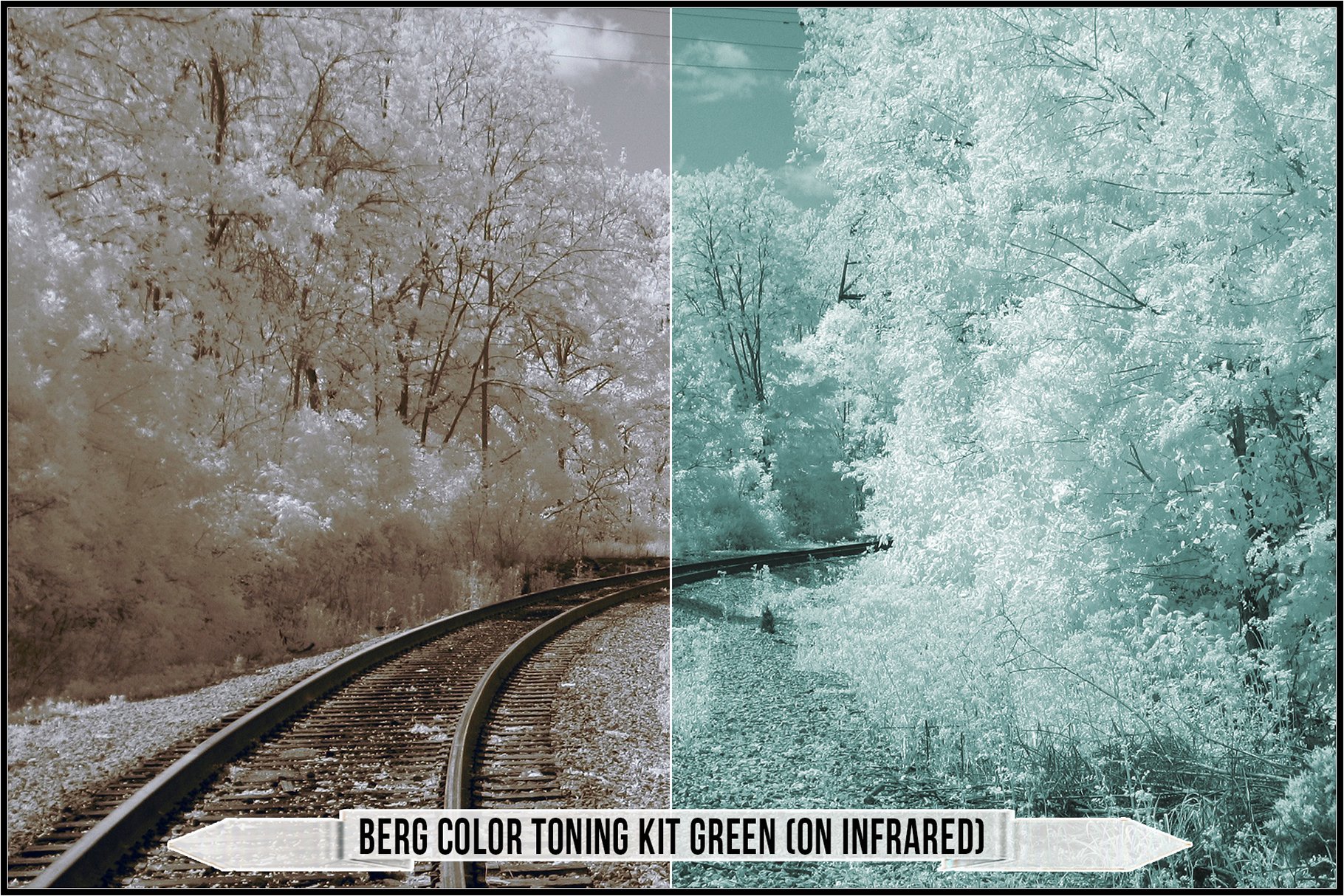 berg color toning kit green 28on infrared29 809