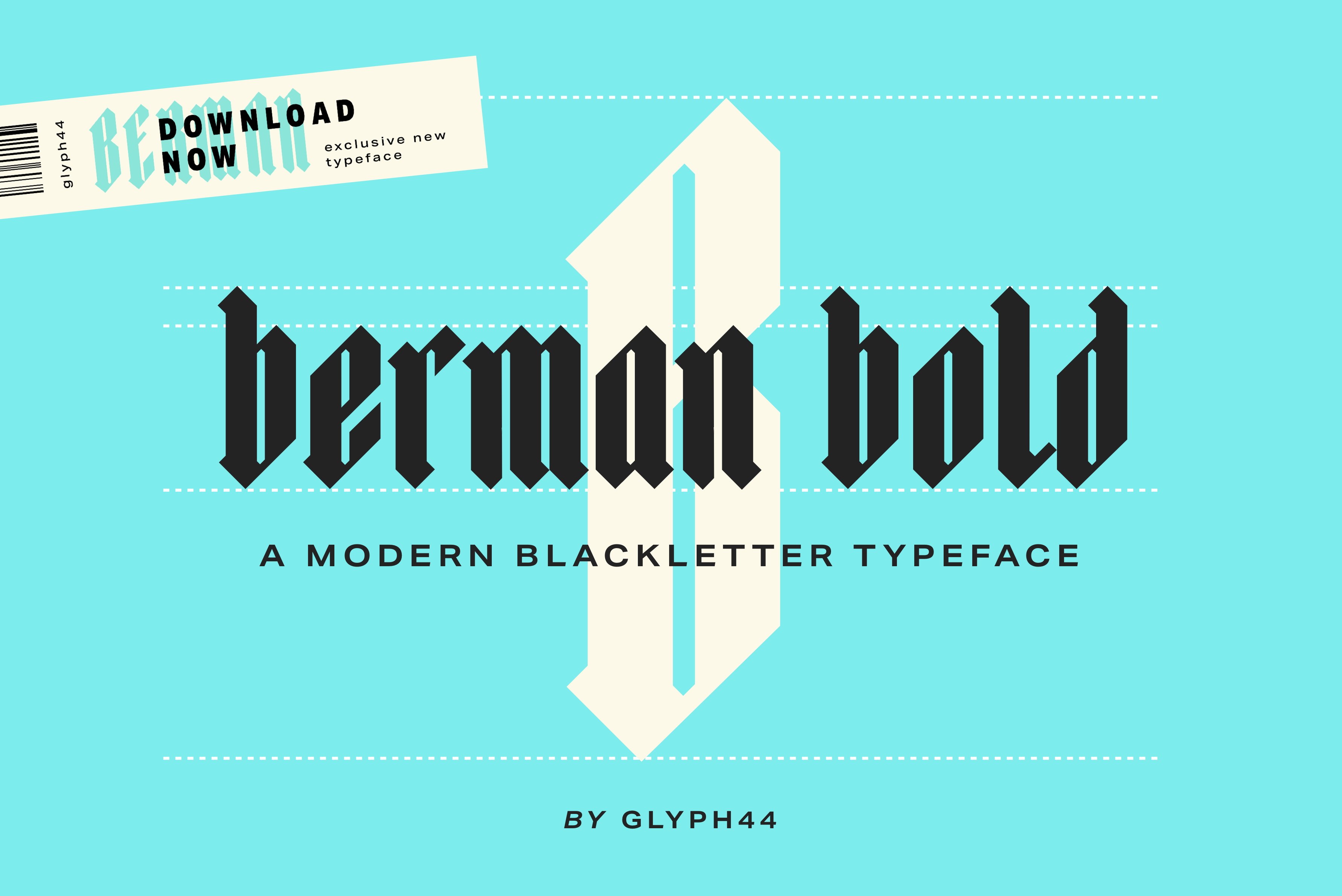 Berman Bold | Blackletter Font cover image.