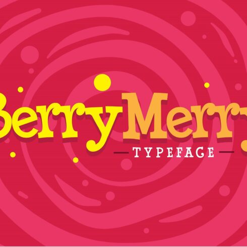 BerryMerry Typeface cover image.