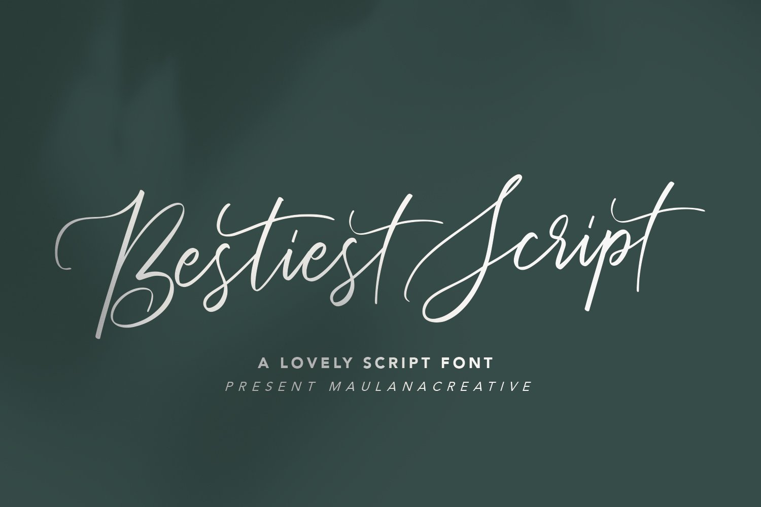 Bestiest Script Lovely Modern Font cover image.