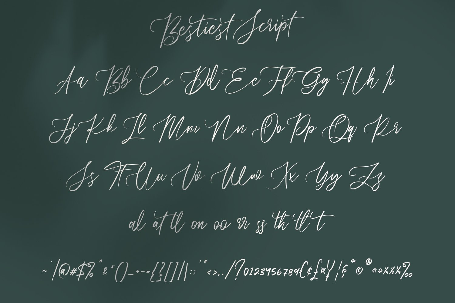 bestiest script lovely modern font 6 732