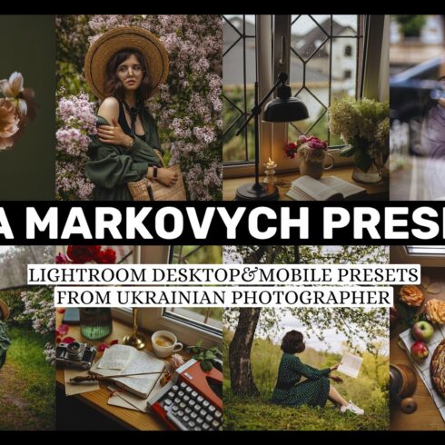 Lightroom Desktop & Mobile Presetscover image.