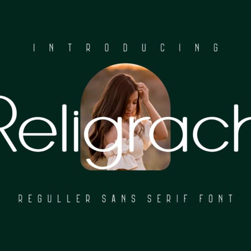 Religrach Font cover image.