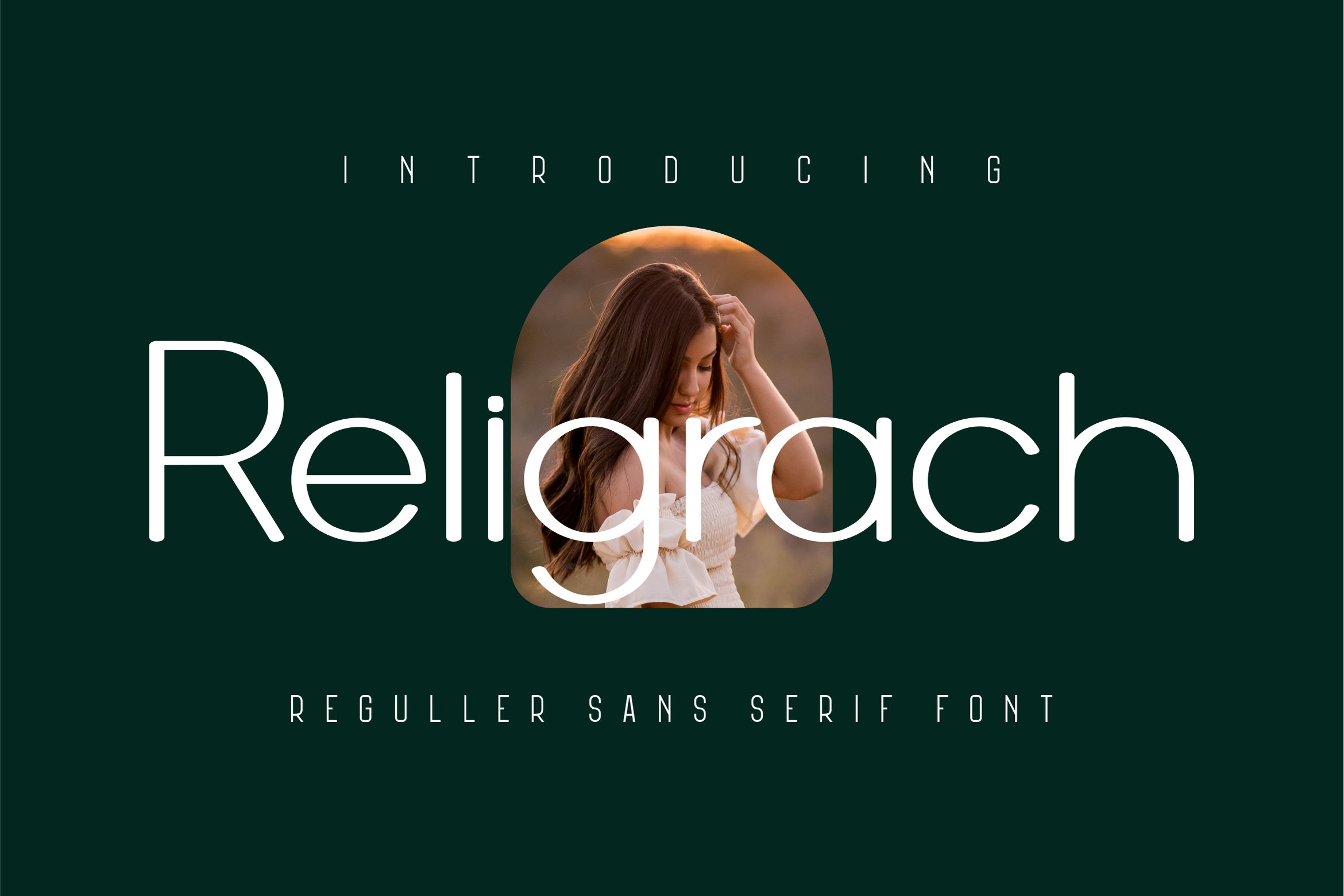 Religrach Font cover image.