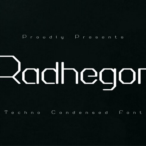 Radhegon Font I cover image.