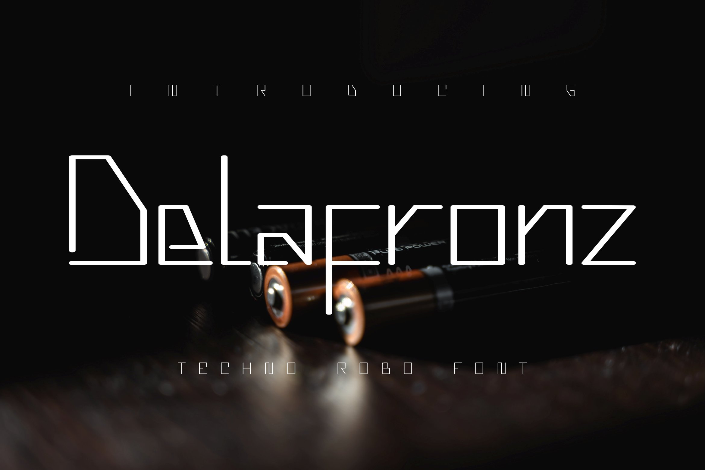Delafronz Font cover image.