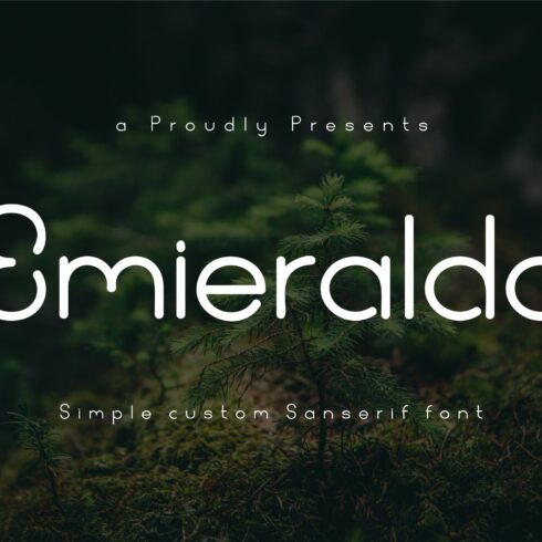 Emieralda Font cover image.