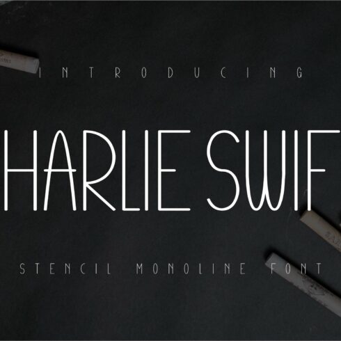 Charlie Swift Font cover image.
