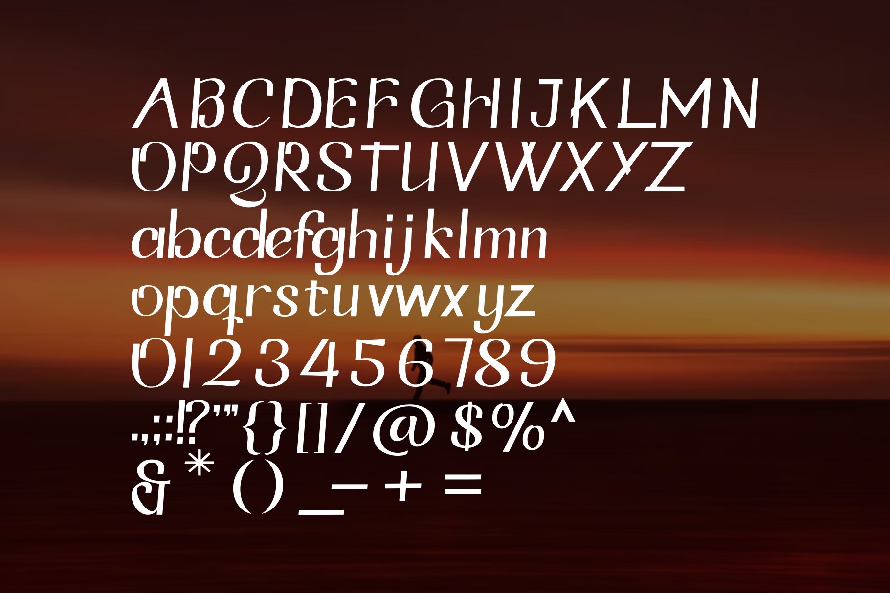 Bhoquits - Display Font preview image.