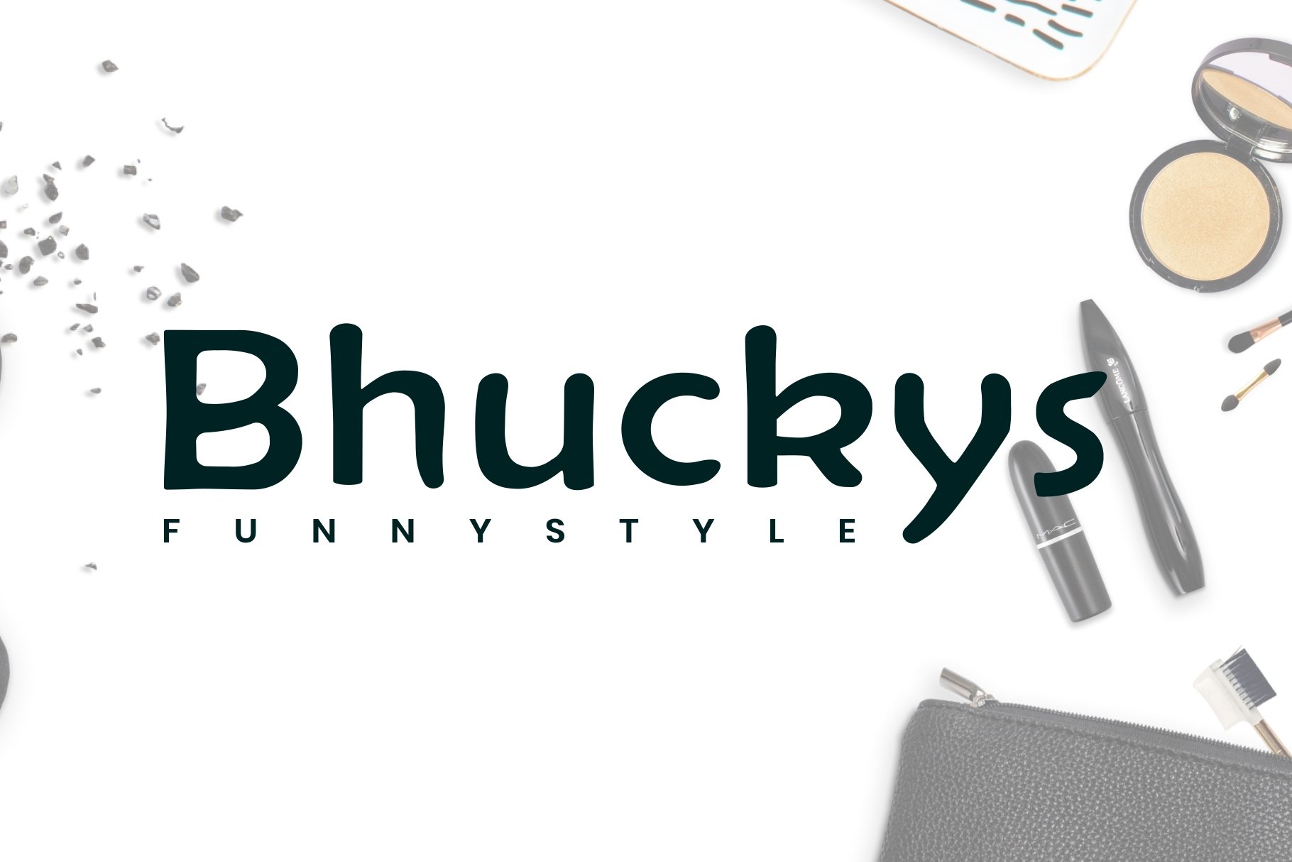 Bhuckys - Display Funny Font cover image.