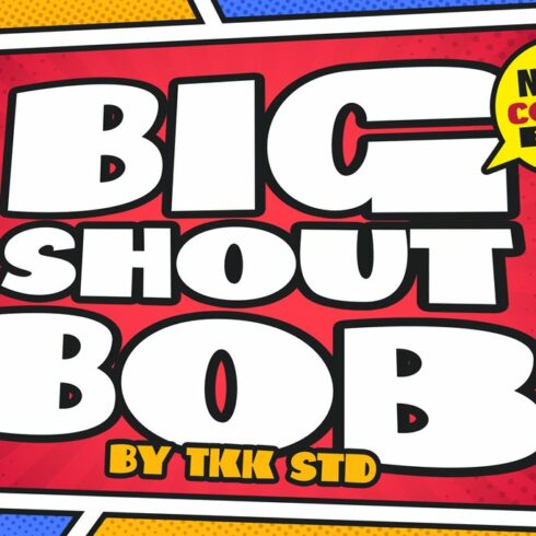 Big Shout Bob - Block Font cover image.