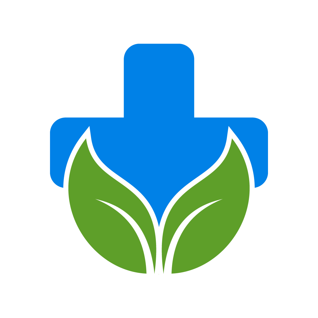 Biotechnology logo icon design Royalty Free Vector Image