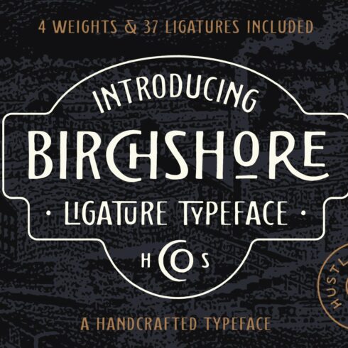 Sale | Birchshore - Ligature Fontcover image.