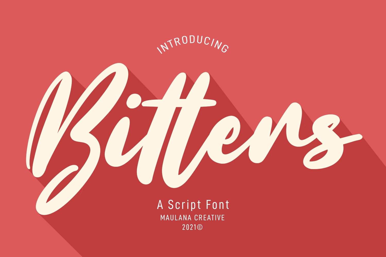 Bitters Script Font cover image.