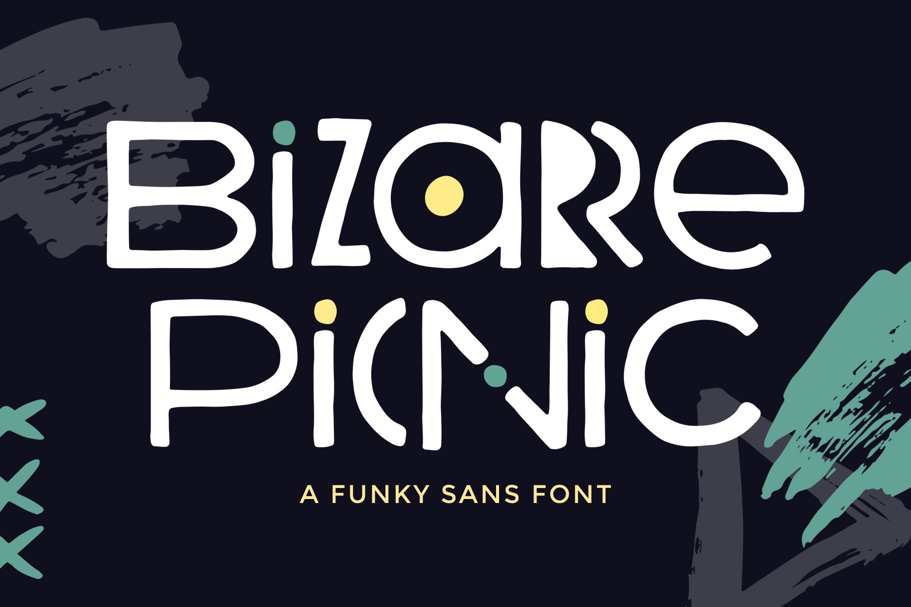 Bizarre Picnic Font cover image.