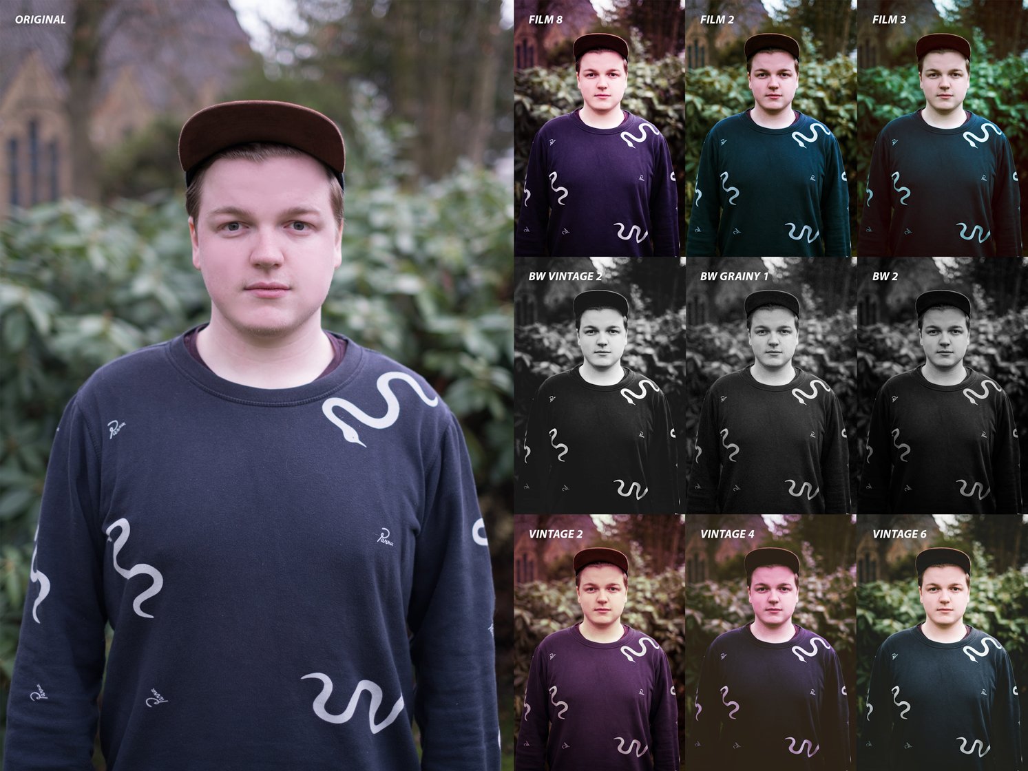 Wolfpack - Lightroom starter packpreview image.