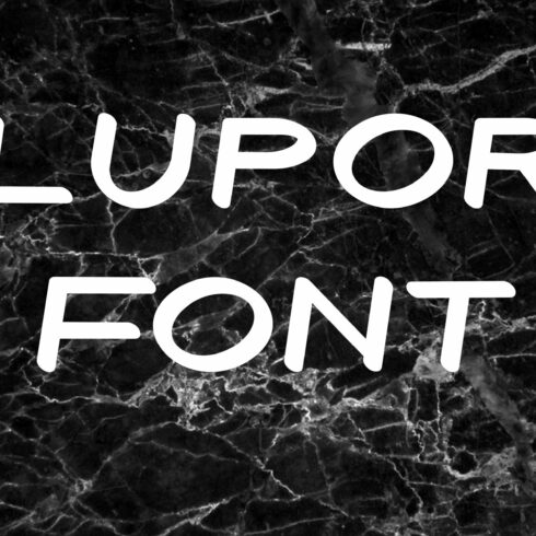 Lupor Font cover image.