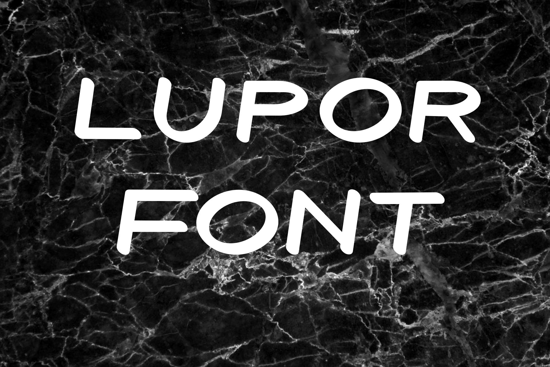 Lupor Font cover image.