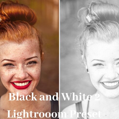Black and White 2 Lightroom Presetcover image.