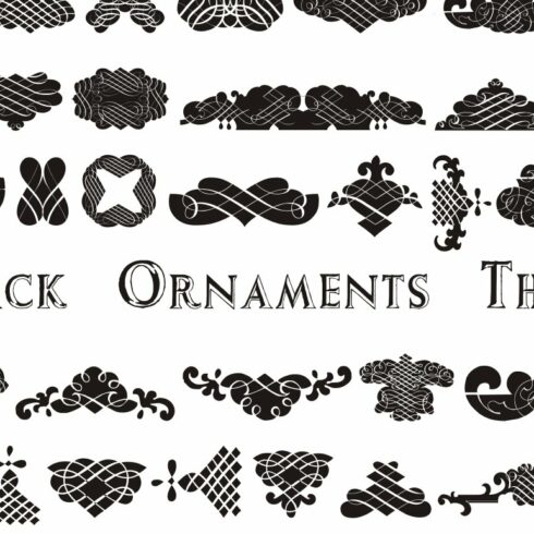 Black Ornaments Three cover image.