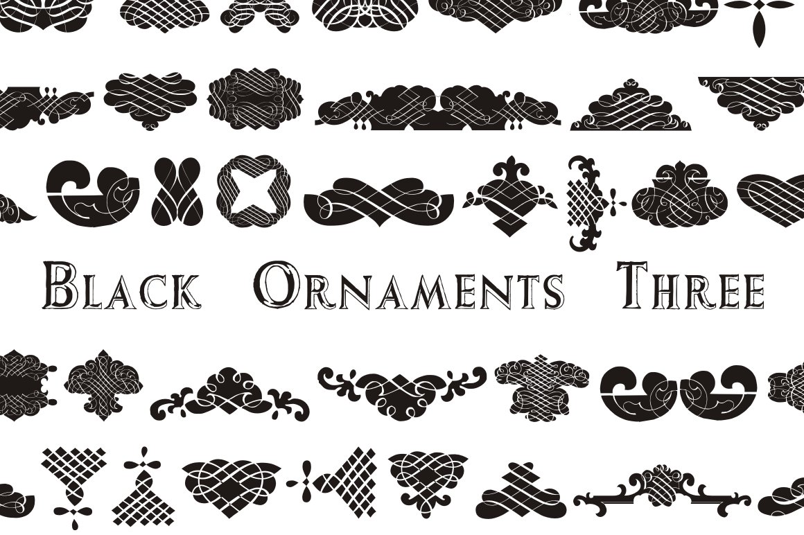 Black Ornaments Three cover image.