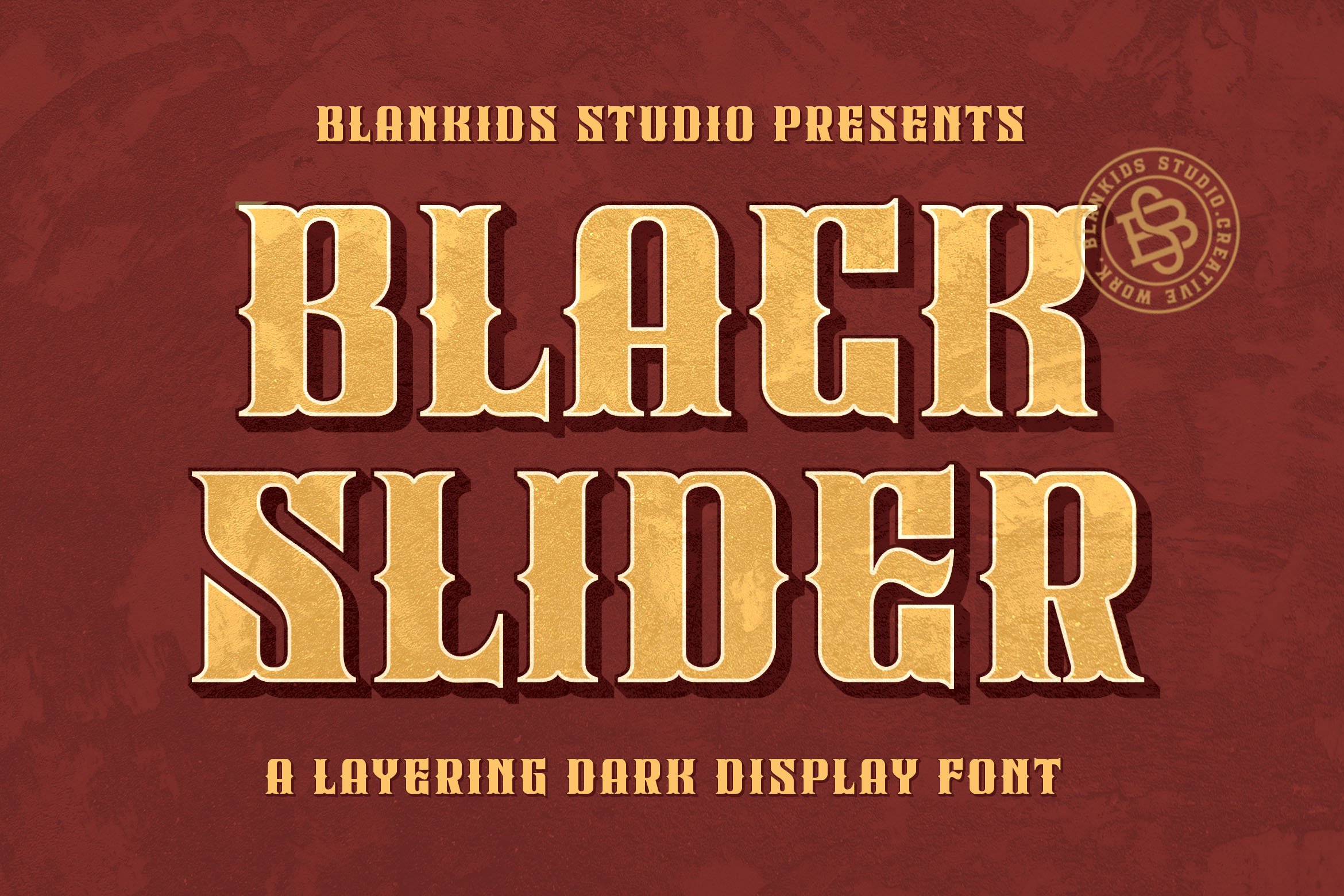 Black Slider a Layering Dark Displaycover image.