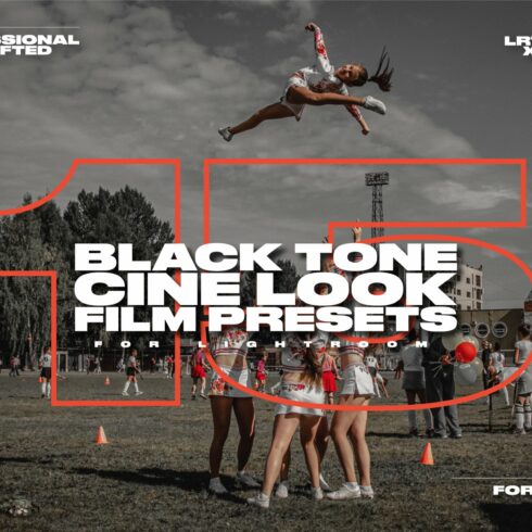 Black Tone Cine Look Film Presetscover image.
