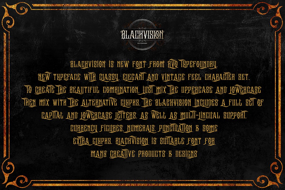 The Black vision (intro sale) preview image.