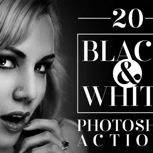 Black & White Photo Effect Actionscover image.