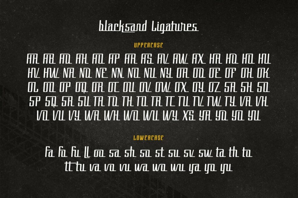 Sand Typeface Black Sand Typeface – MasterBundles