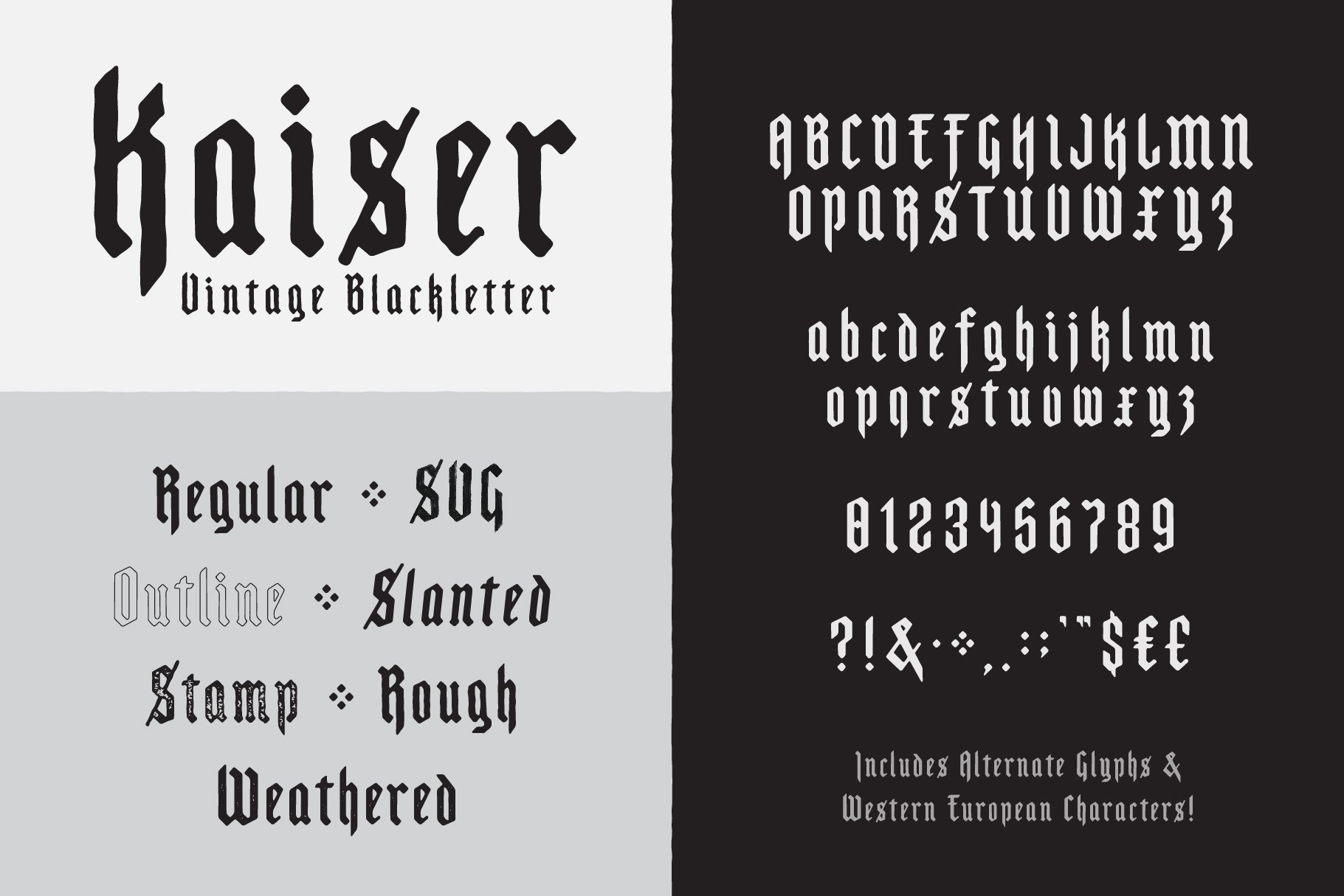 The Essential Blackletter Collection preview image.