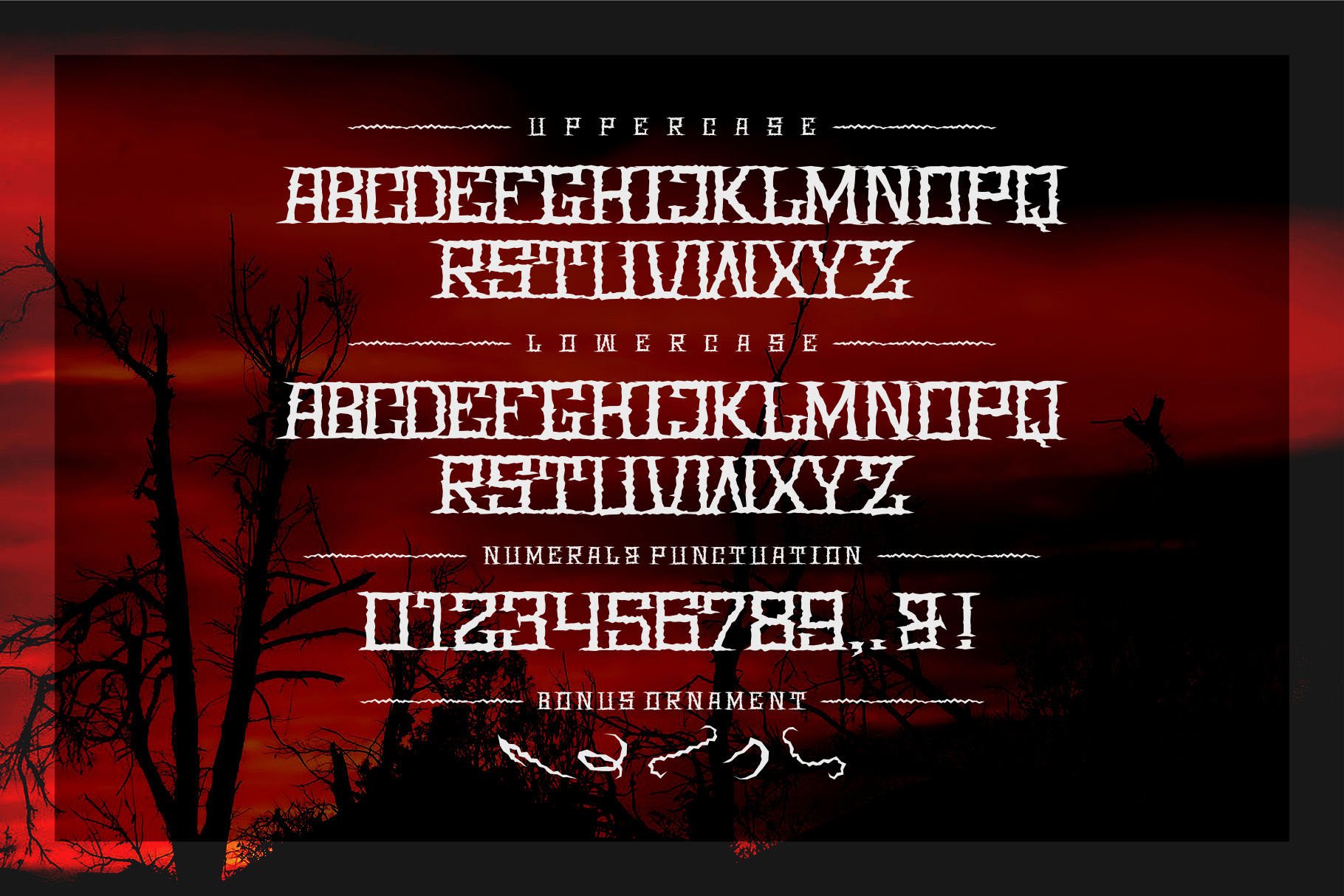 blacknite font preview 6 64