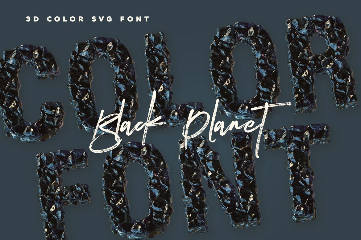 Black Planet - Color Font cover image.