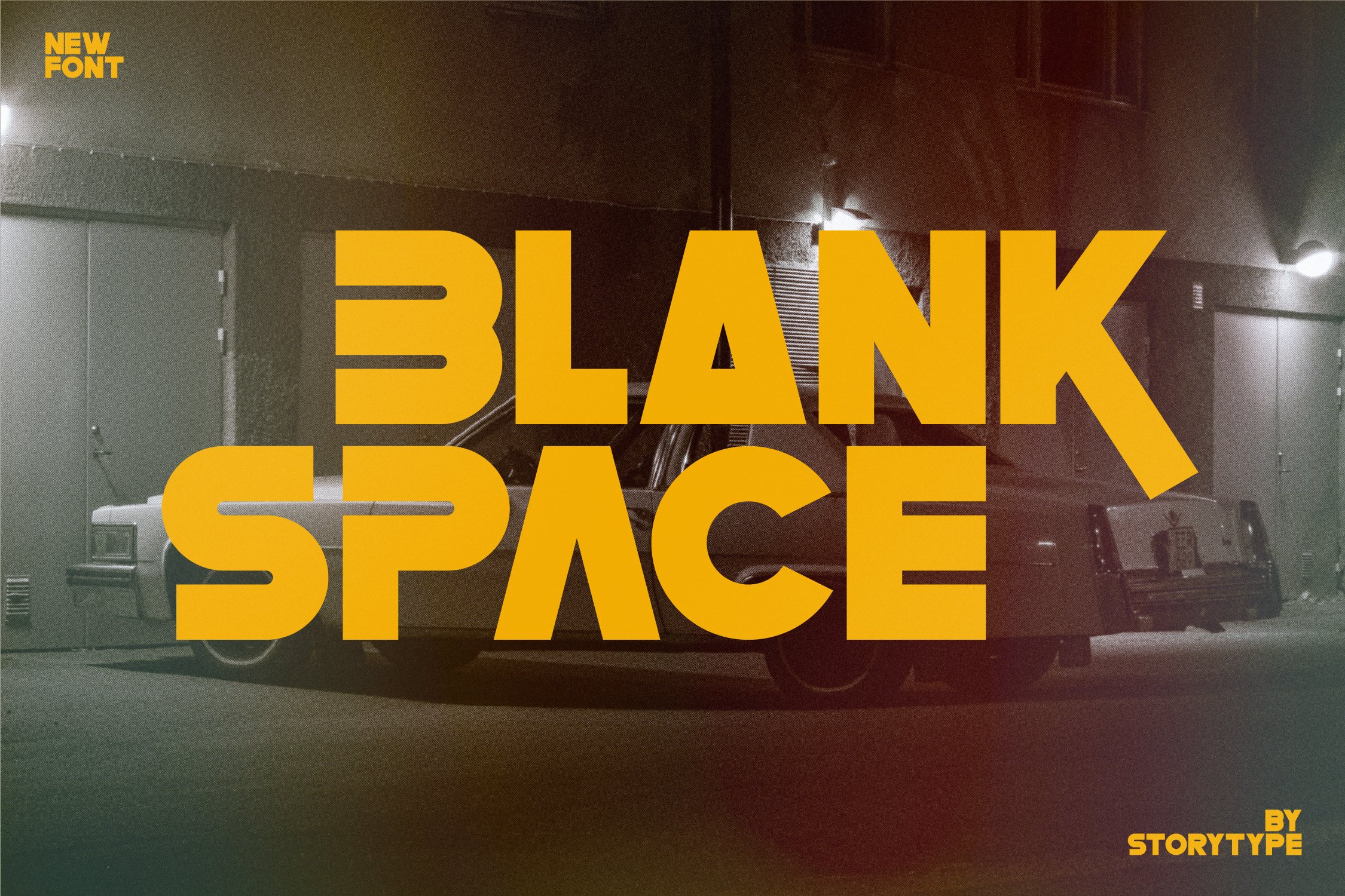 Blank Space Type Face Font cover image.
