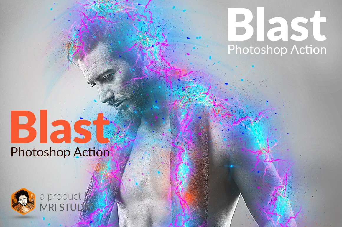 Blast Photoshop Actioncover image.