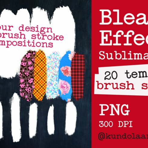 Brush Strokes Bleach Effect Bundlecover image.