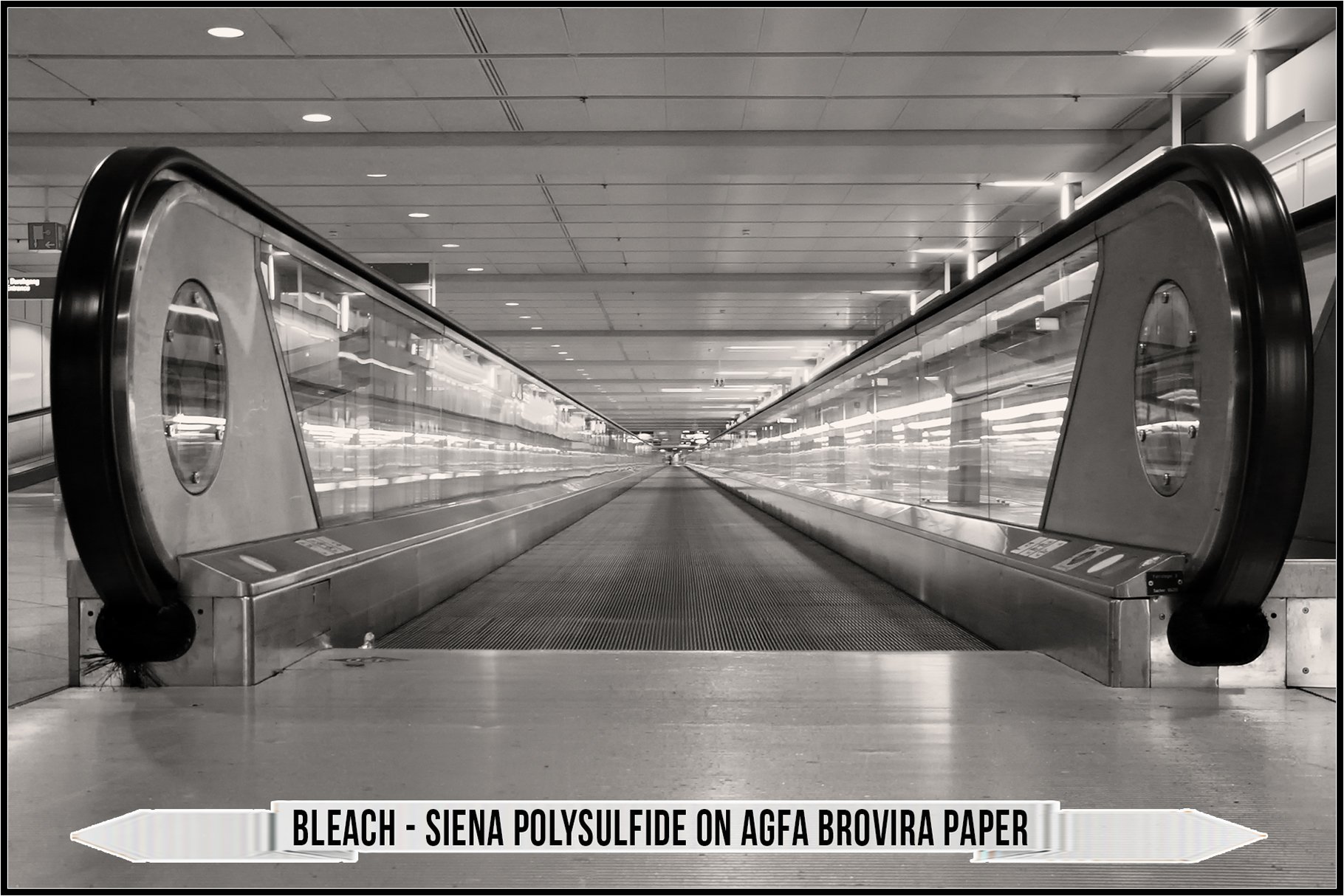 bleach siena polysulfide on agfa brovira paper 697