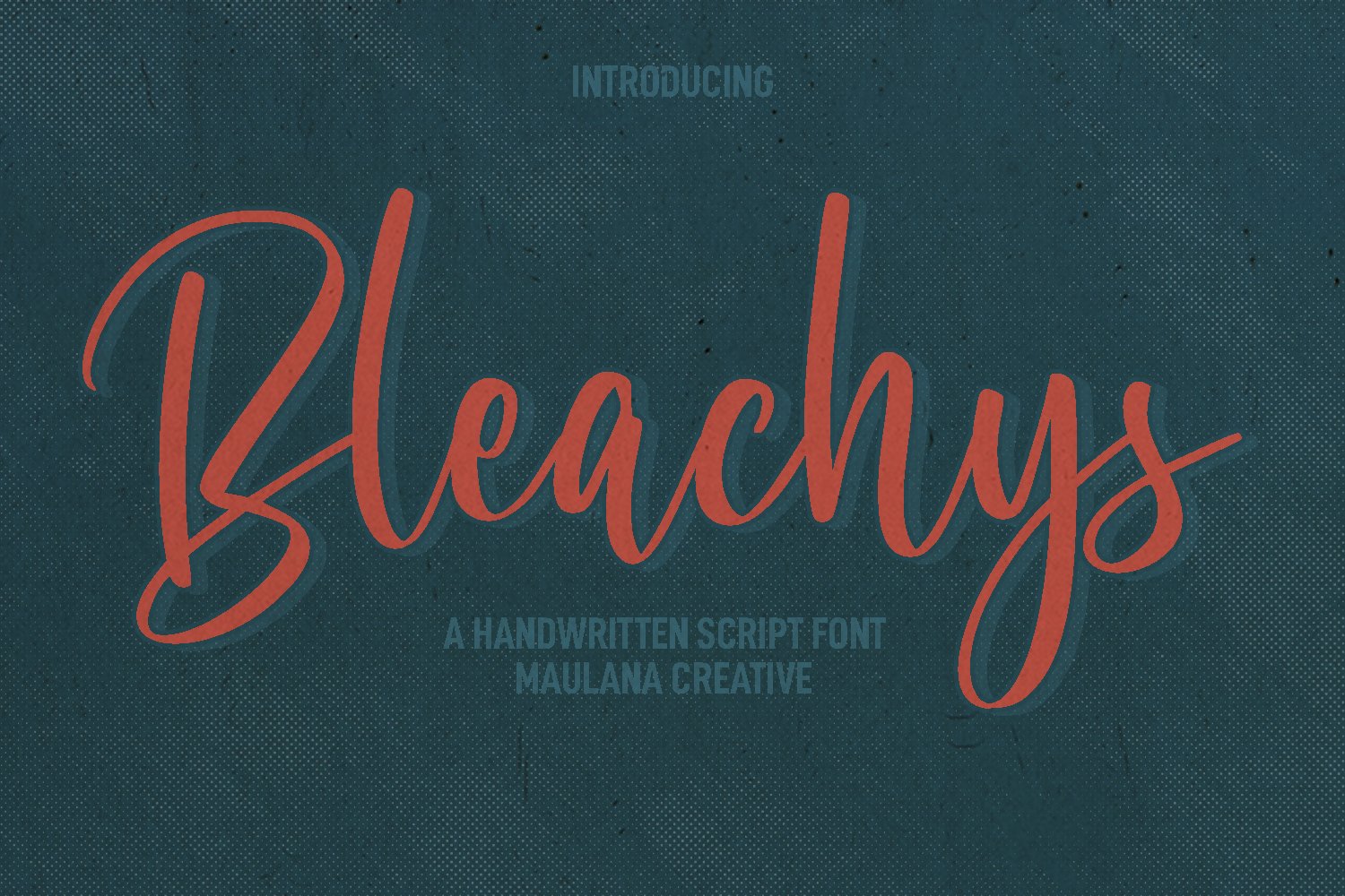 Bleachys Script Font cover image.