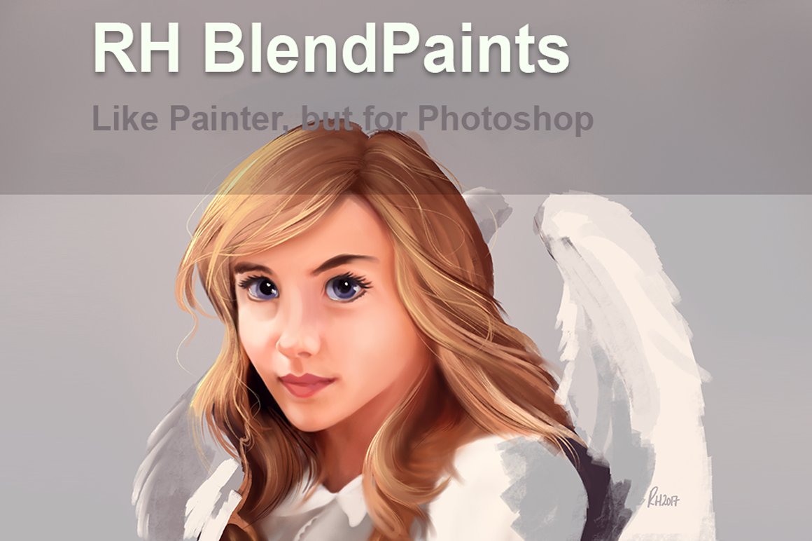 RH BlendPaints for Photoshopcover image.